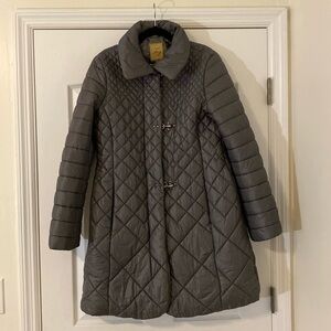 Fay | Puffer Knee Length Parka | Dark Gray | XXL